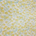 2021 nouveau tissu de robe jaune clair tissu à paillettes